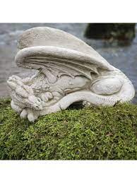 Dragon Garden Stone Ornament Statue