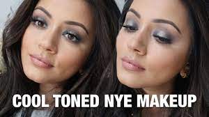 new years eve cool toned makeup