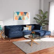 mid century design sectional sofas
