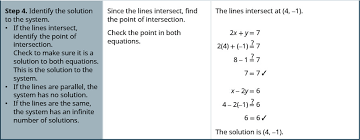 solve systems of linear equations with
