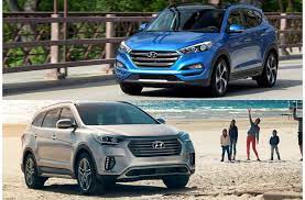 Hybrid prices range from $30,235 to $38,535. 2018 Hyundai Tucson Vs 2018 Hyundai Santa Fe Worth The Upgrade U S News World Report