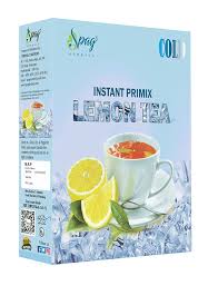 ice lemon detox tea leaves powder