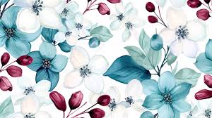gorgeous watercolor flowers create a