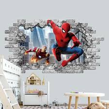 avenge wall decor spiderman wall decal