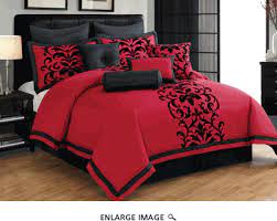 red comforter sets