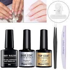 nail extension kit fibergl gel nail
