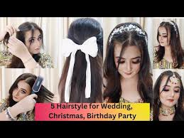 5 hairstyle for wedding christmas
