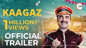 A satirical comedy about a common man and the struggle he goes through to prove his existence after being declared dead by the government records. Kaagaz Official Trailer Pankaj T Satish K A Zee5 Original Film Premieres Jan 7 On Zee5 Youtube