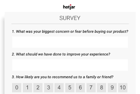 Concept testing surveys are a great way to understand the new product's potential for success. Survey Questions 70 Good Survey Question Examples Types Hotjar Blog
