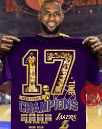 Have your fashion match your fandom and shop at cbssports.com for all your officially licensed lakers team apparel. 17 Nba Finals Champions Los Angeles Lakers Shirt