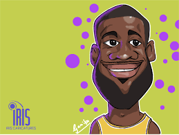 Sprite's new holiday campaign turned lebron james and d.r.a.m. Lebron Raymone James Lebron James Caricature Lebron