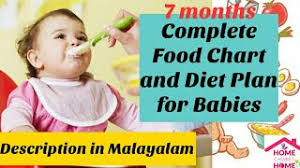 12 Month Baby Food Chart Malayalam Entertaimentz