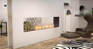 double sided fireboxes ideas design