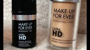 make up for ever ultra hd stick vs