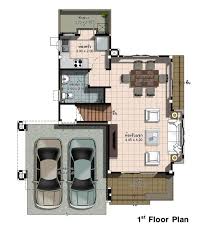 Three Concepts Of Two Story House