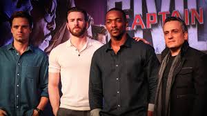 A trio i'm sure we all love. Teamcap Chris Evans Anthony Mackie And More Bring The Civil War To Singapore