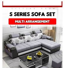 shape sofa set
