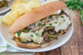 philly cheesesteak sandwich