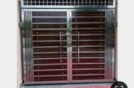 stainless steel door main gate design