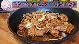 pork dish pork steak recipe