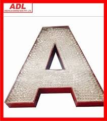 Acrylic Diamond Letter Adl Arl 47