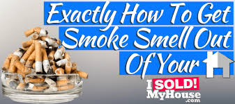 how to get smoke smell out of a house