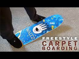 10 freestyle carpet skateboard tricks