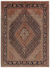 tabriz persian rug night blue 324 x 242 cm