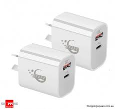 18w Pd Quick Charger Au Plug With Usb