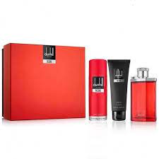 dunhill desire red 3 pcs gift set for