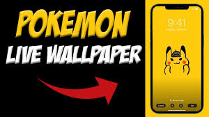 pokemon live wallpapers on lockscreen