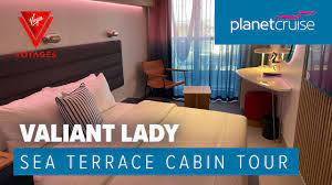 Valiant Lady Cabin Tour | Sea Terrace | Planet Cruise - YouTube