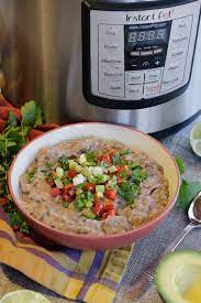 easy instant pot refried pinto beans