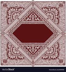 persian rug royalty free vector image