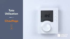 Installer, configurer et utiliser votre thermostat Tybox 137 - Delta Dore