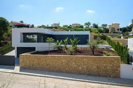 maison contemporaine entre calpe et