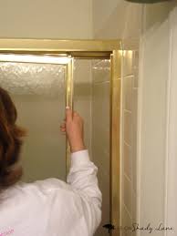 how to remove sliding shower doors