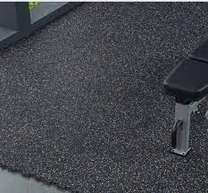 15mm thick rubber gym floor mat tiles