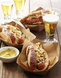 Remove with a slotted spoon and transfer to a baking tray. Circus Hot Dogs Recipe