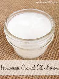 homemade coconut oil lotion recipe