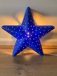 Ikea Smila Stjarna Blue Star Wall Light