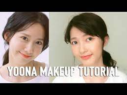 yoona makeup tutorial sweet peach