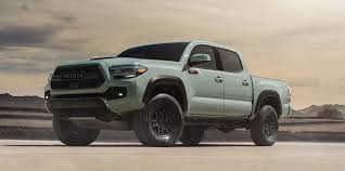 The toyota tacoma is a midsize pickup truck offered in six trim levels: 2021 Toyota Tacoma Review Pricing And Specs