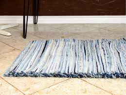 how to make a denim rug