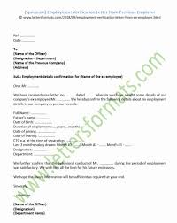 Employment reference letter sample | just for canada. Previous Employment Verification Form Elegant Employee Verification Letter Sample Cover Employment Format I Employment Application Employment Business Template