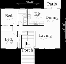 split level house plans small house plans