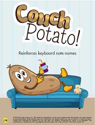 couch potato printable game