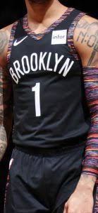 First, the brooklyn nets, who are carrying on their theme of honouring a local artist with their city uniform. Jerseypedia