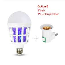 20v E27 Uv Led Bulb 15w Mosquito Killer Lamp 2 In 1 Mosquito Trap Insect Killer Light Bulb Fly Bug Zapper Night Light For Baby 8047060 2020 9 44