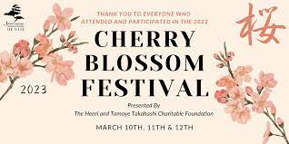 2023 cherry blossom festival